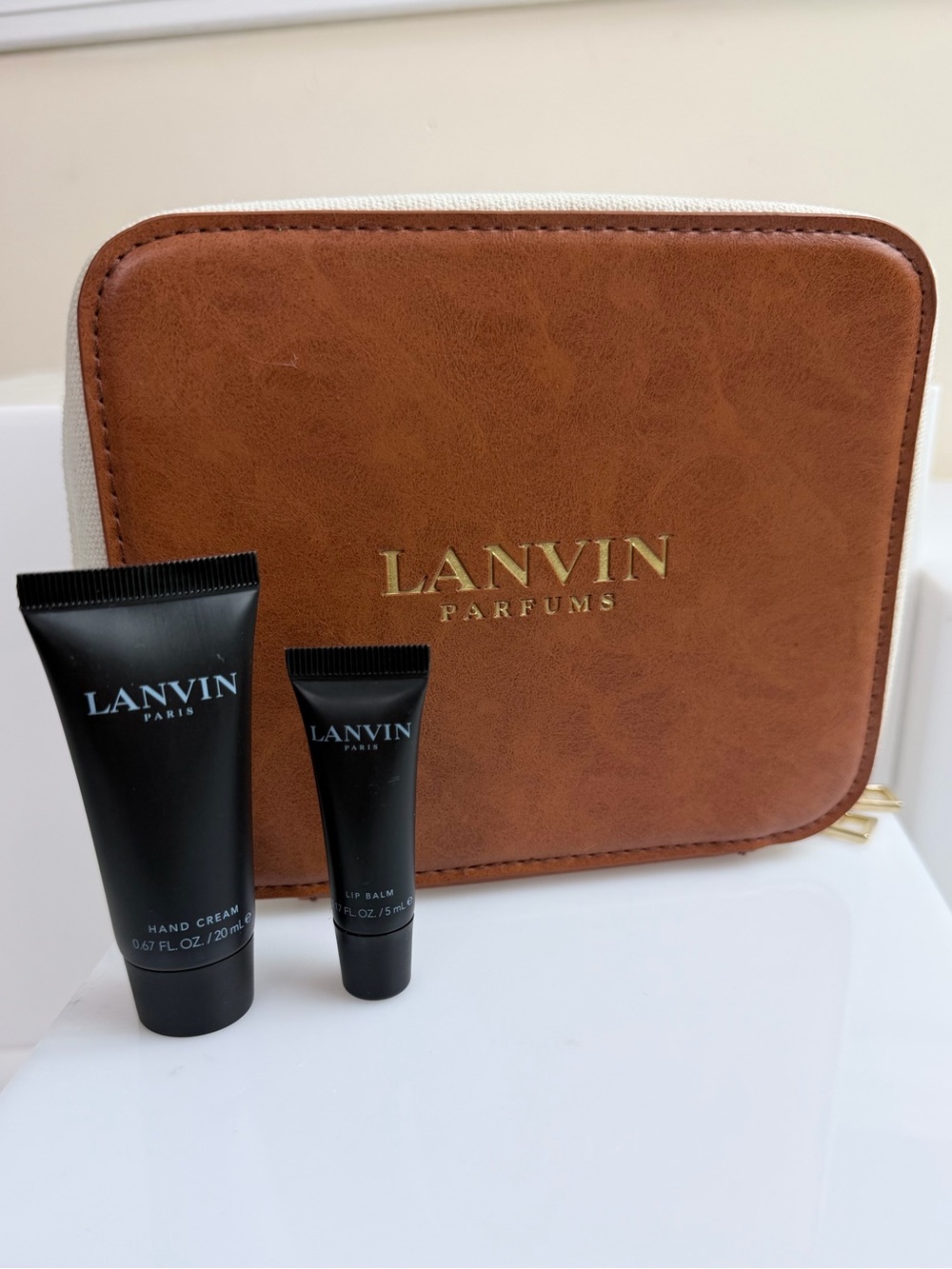 Turkish Airlines Business Class LANVIN Amenity Bag